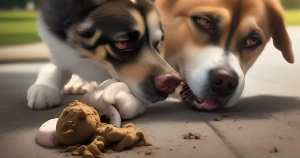 Dog Eats Cat Litter