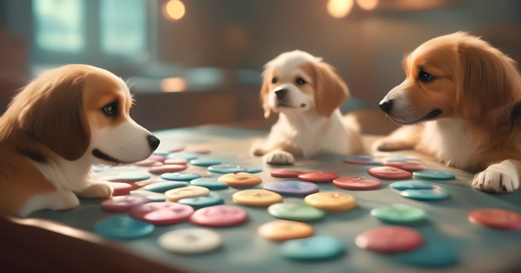 Dogs Communicating with Buttons